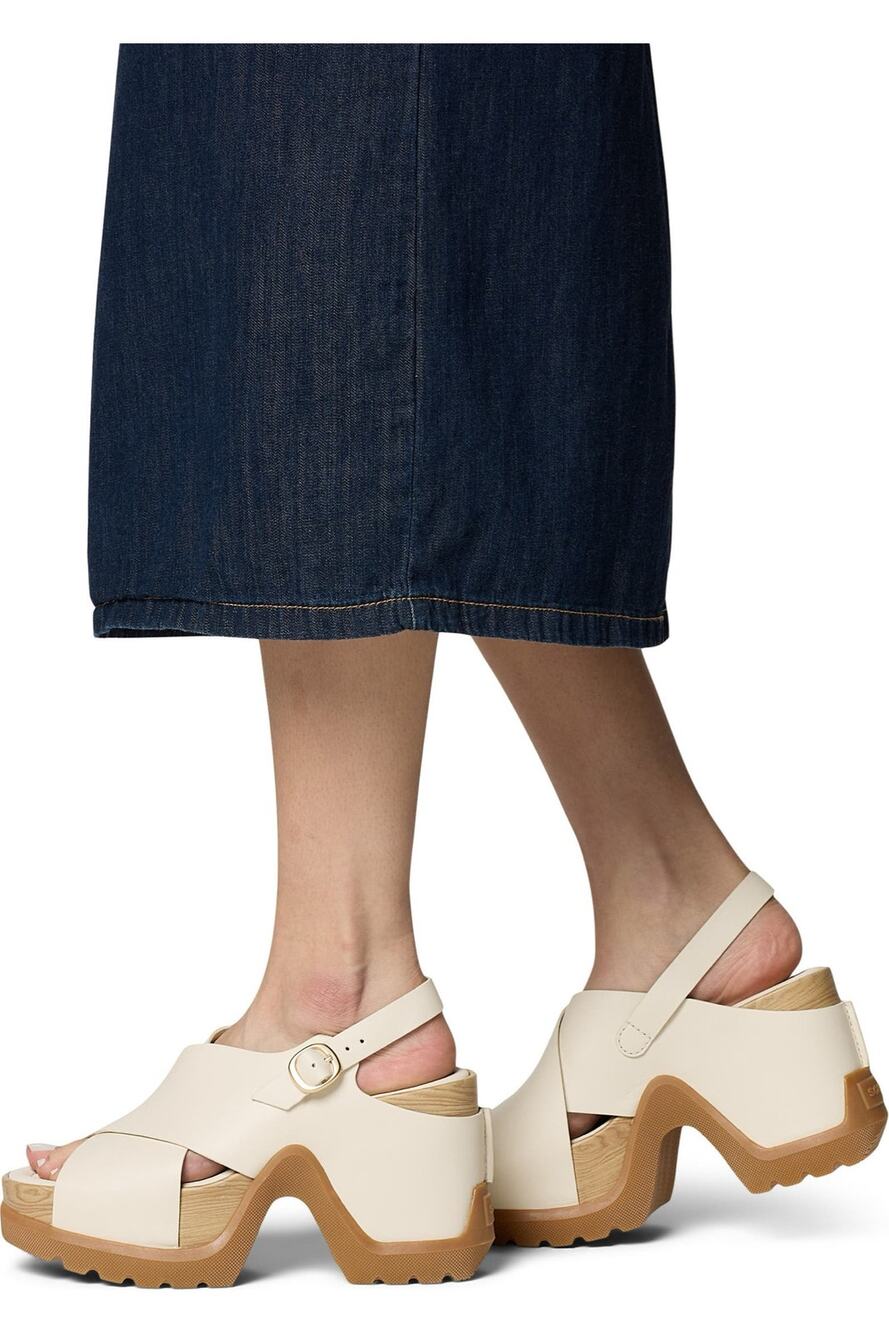Sorel Natural Roam'n Rise Slingback Platform Sandal Size 9.5